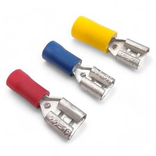 Insulated Female Spade Terminals Crimp Connector Electrical Terminal Wiring Wire