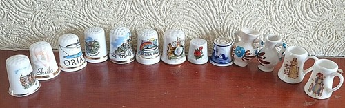 Joblot thimbles and miniature - joblot,