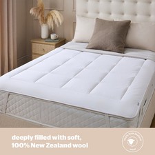 Silentnight Natural Wool Mattress Topper in King