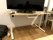 Homall Height Adjustable Electric Standing Desk 140x70 - USB Charging