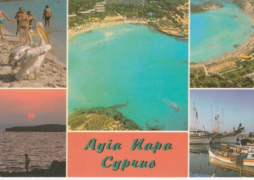 Ayia napa cyprus topographical - napa,