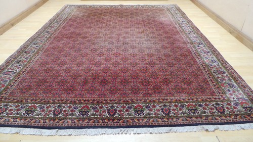 Hand made carpet - made, large