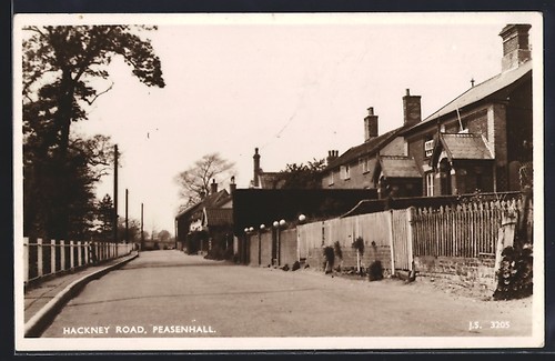 Postcard peasenhall hackney - postcard,