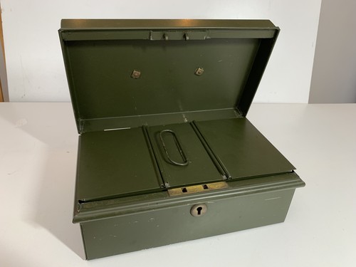 Khaki military style cash - khaki, box
