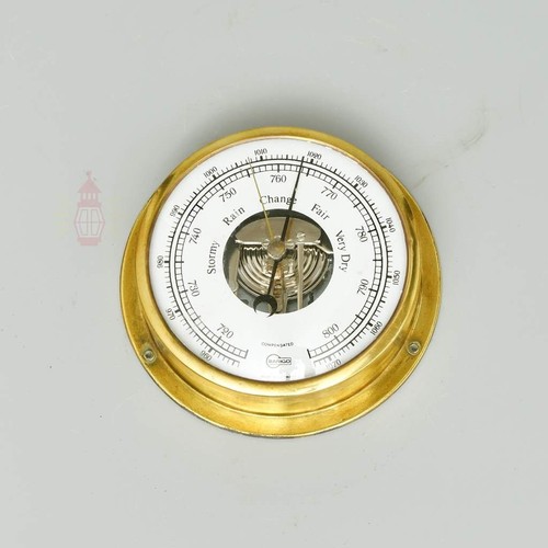 Brass wall barometer from - wall,