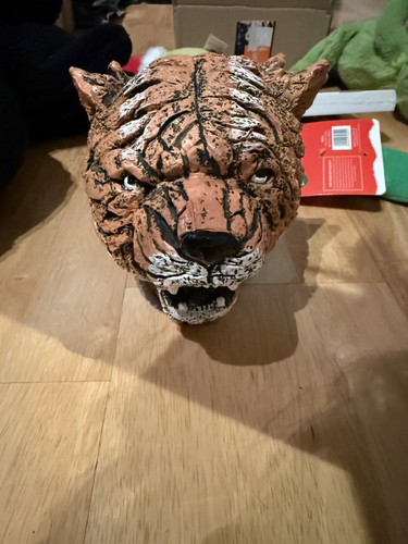 Resin tiger ornament - resin,