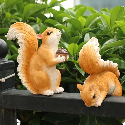 Charming resin squirrel - charming,