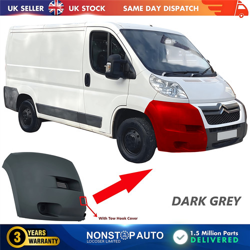 Front bumper corner - bumper, right