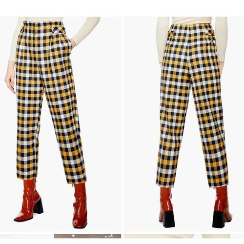 Topshop tara check - topshop, pants