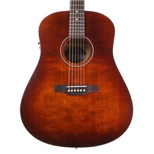 Seagull S6 Original Burnt Umber Presys II Electro-Acoustic Guitar (NEW)
