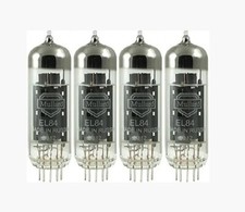 New 4x Mullard EL84 / 6BQ5 | Matched Quad / Quartet / Four Power Tubes Free Ship