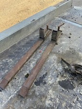 Tractor Bucket Forks 3000 Lbs Clamp On Pallet Forks Farm Tractor Loader Bucket