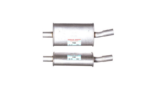 Exhaust silencer centre - silencer,