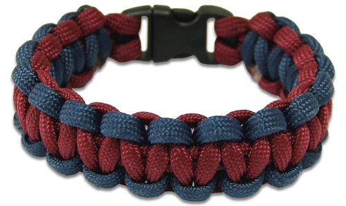 Regimental paracord wristband - paracord,