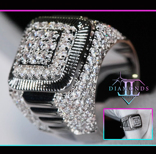 Mens hip hop ring simulated - mens,