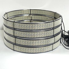 10 row white wheel lights Plug
