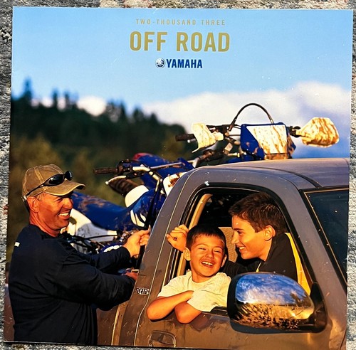 Yamaha brochure 2003 - off, road