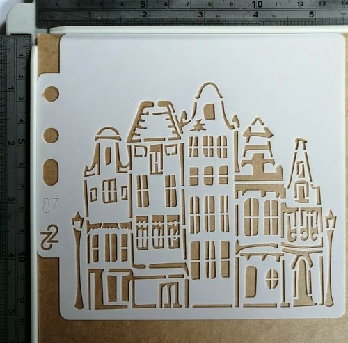 House dwelling stencil - dwelling,