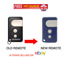LIFTMASTER CHAMBERLAIN MOTORLIFT GARAGE DOOR REMOTE CONTROL KEY FOB 433 ZAPPER
