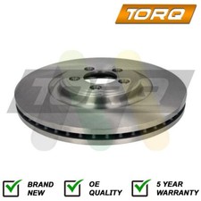 1x Brake Disc Front Torq Fits
