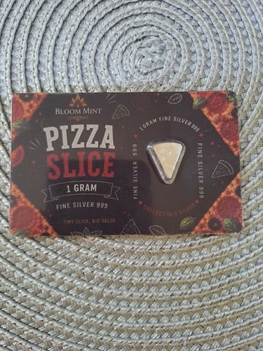 Bloom mint pizza slice 999 - mint, .999