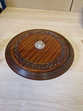 Salco Round  lidded Wood