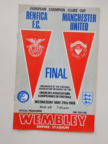 1968 benfica v - , manchester
