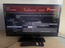 JVC LT-24C680 24" LED Smart HD TV  Freeview Play Youtube Netflix With Remote 