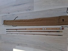 B.JAMES & SON 'AVOCET' 3 piece SPLIT CANE 11ft 6" FISHING ROD