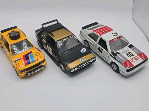 Burago rally cars - burago, cast