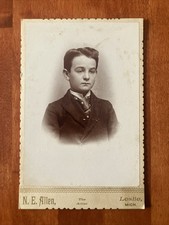 Stylish Boy Cabinet Card