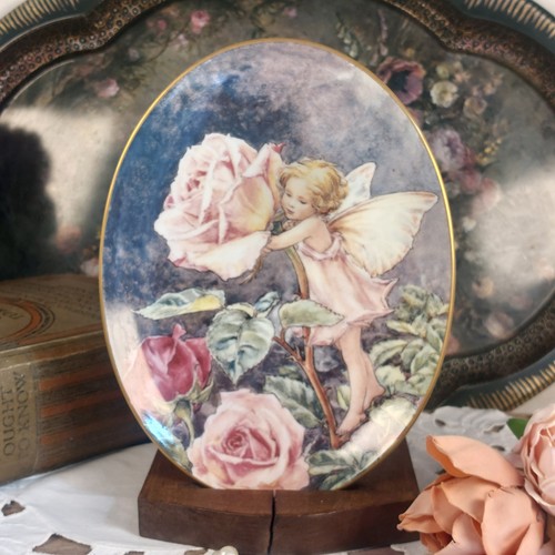 Royal worcester flower - flower, fairies