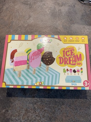 Woody toys wooden ice cream - ice,