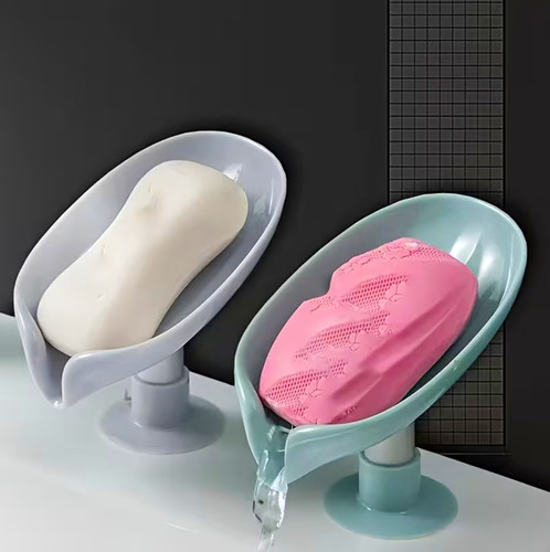 Self draining soap dish - soap,