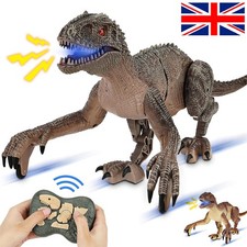 Remote Control Dinosaur for Kids Boys 2.4G Electronic RC Toys Roaring Lights
