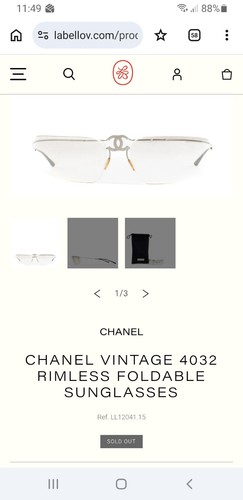 Womens chanel sunglasses with - chanel,