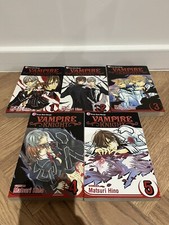 Manga Books vampire knight manga Vol 1-5 English