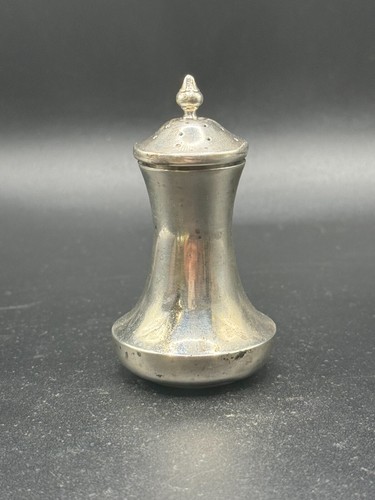 Antique sterling silver pepper - antique,