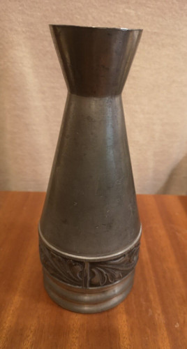 Norsk tinn pewter vase - pewter,