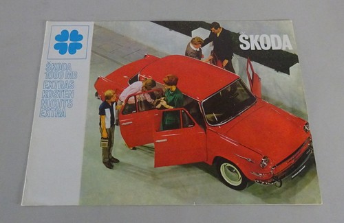 Brochure skoda 1000 - brochure,