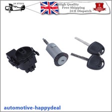 Ignition Switch & Barrel & 2 Keys For VAUXHALL COMBO C MERIVA-A CORSA-C TIGRA-B