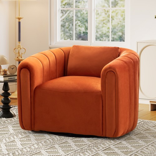 Ebello swivel accent chair - ebello,