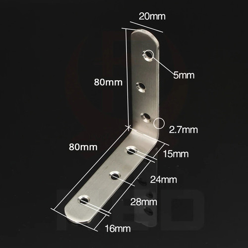 10pcs stainless steel corner - 10pcs,