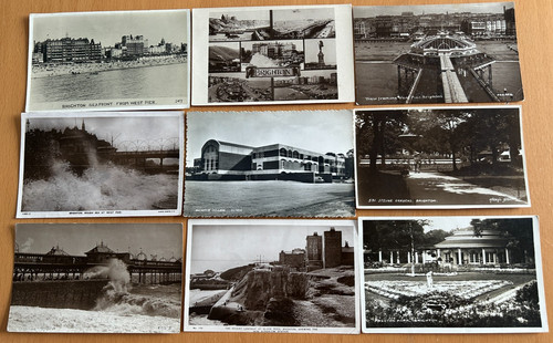 Brighton sussex vintage - sussex, rppc