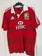 British & Irish Lions Rugby Shirt Size Large L Jersey Adidas Australia 2013 HSBC
