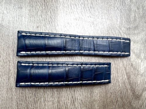 Genuine breitling 24mm - 24mm, blue
