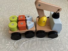 IKEA `MULA` Wooden Pull Along