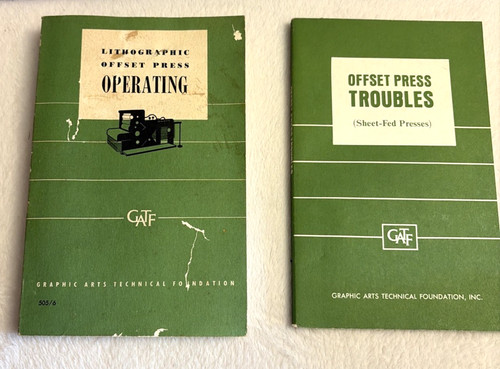 Vintage printing manuals gatf - printing,