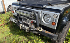 LANDROVER DEFENDER TD5 PUMA 300TDI FRONT BUMPER WITH WINCH