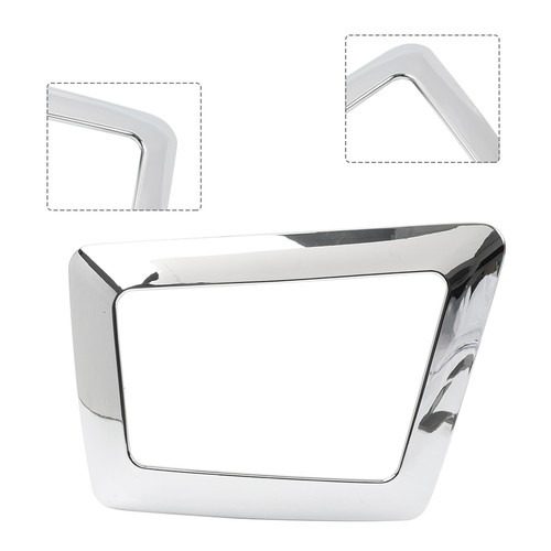 Glove box accent plate chrome - glove,
